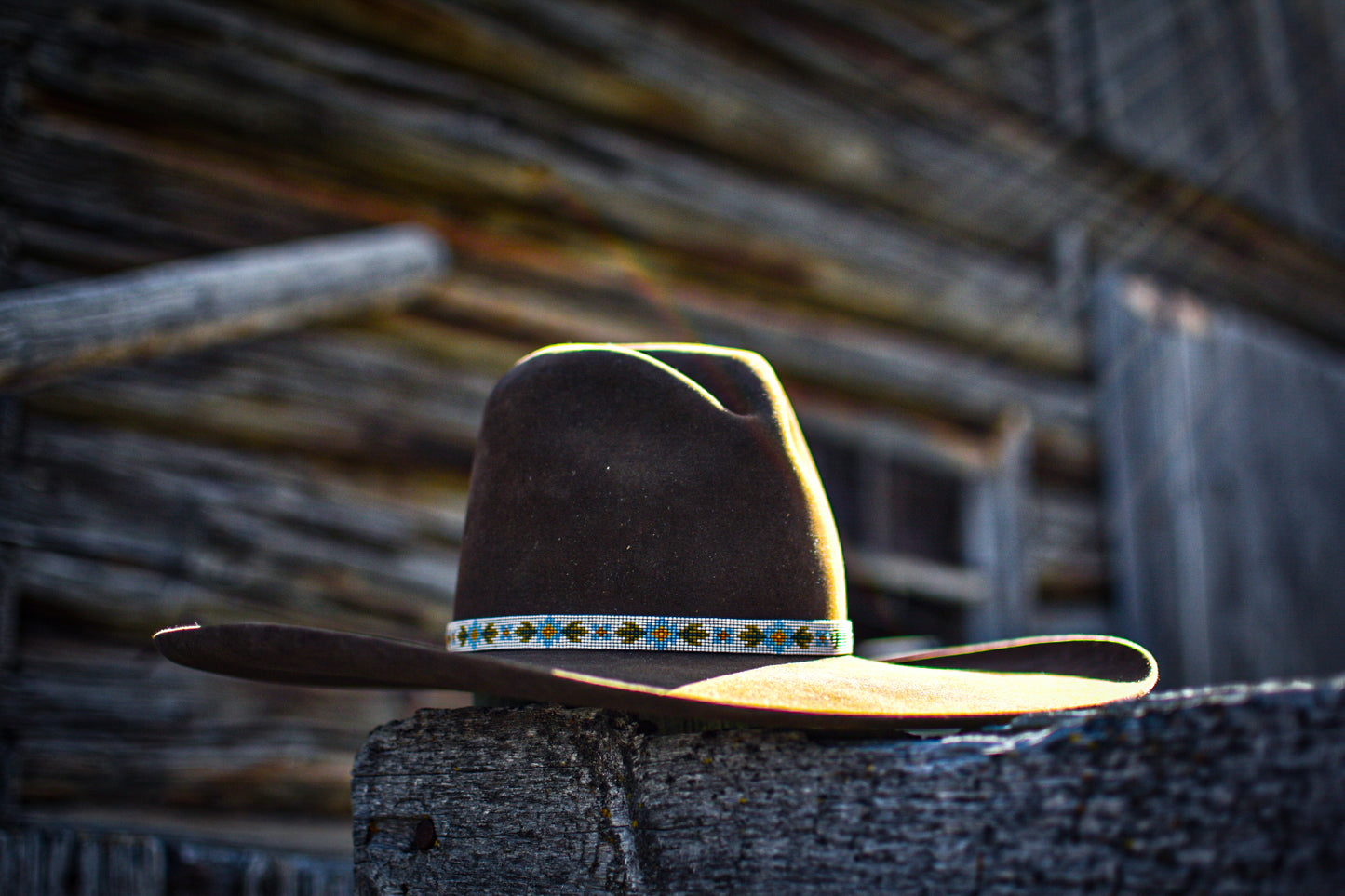 Hat Band — Made to Order — “Prairie Crocus”